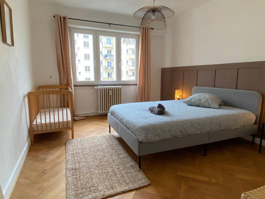 Appartement Charismatique Orangerie-10Min Parlement Eu-Wifi-Tv à Strasbourg Extérieur photo